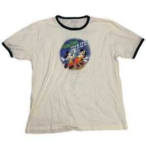 Walt Disney Imagineering Exclusive Mickey Mouse Disco Vintage Style Shirt XXL